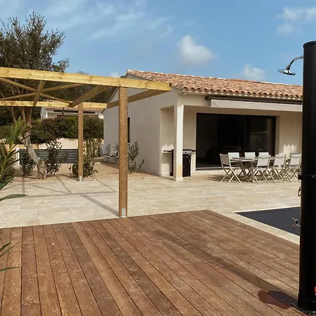 Maison 6 Personnes Avec Piscine Et Grand Jardin * Zonza